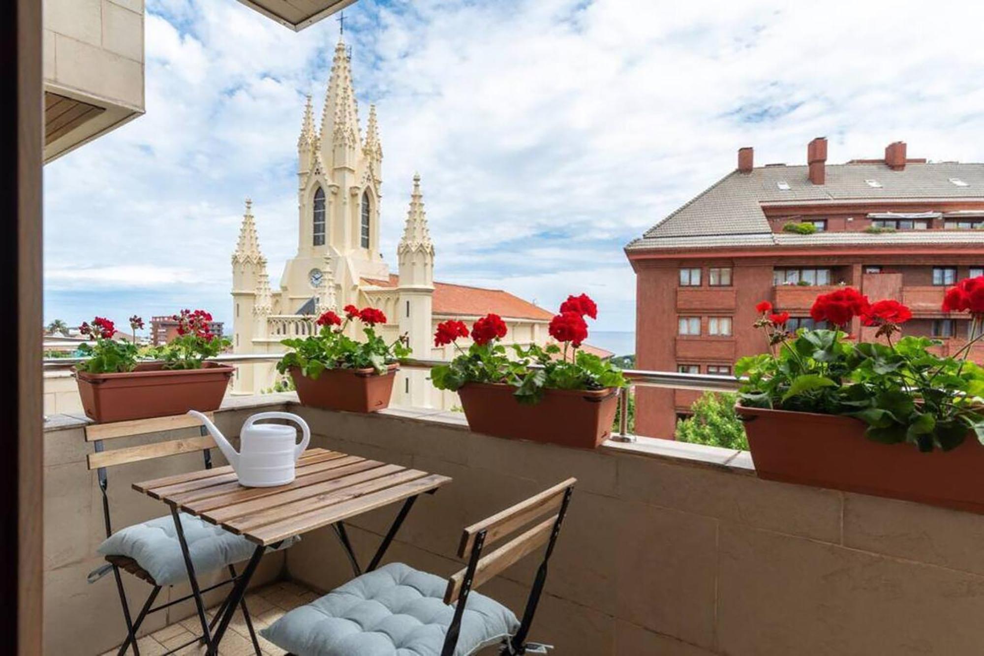 Ferienwohnung Apartamento En Alto Miranda Con Parking Santander Exterior foto